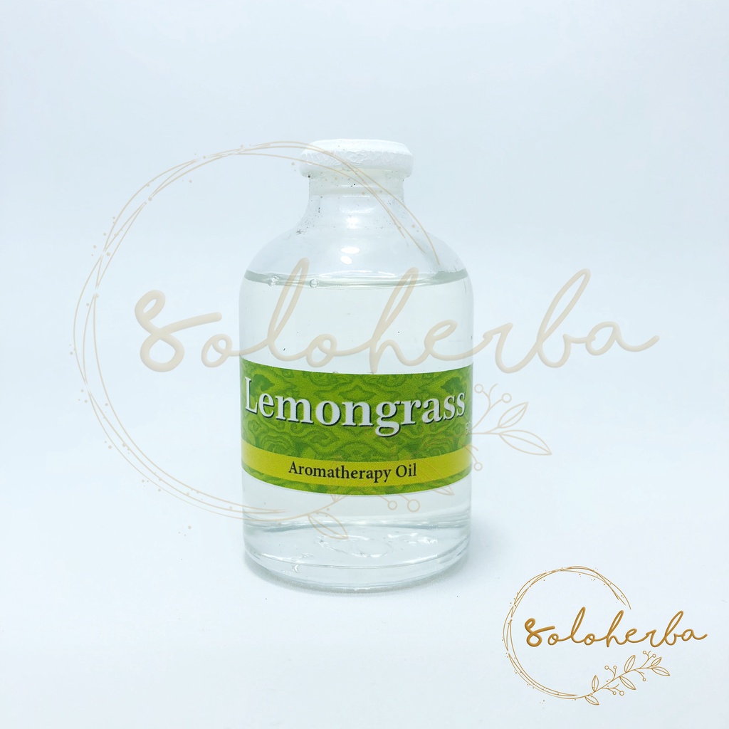 Minyak Aromaterapi Lemongrass 50ml / Aroma Terapi Bakar Diffuser Humidifier Sereh