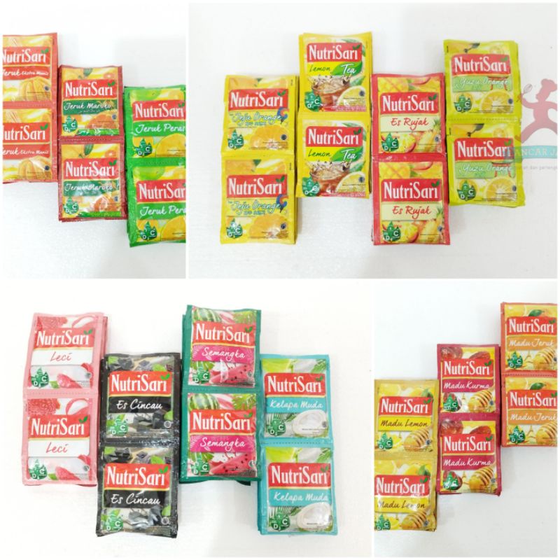 

Nutrisari/ Serbuk Minuman All Variant (1 reteng)