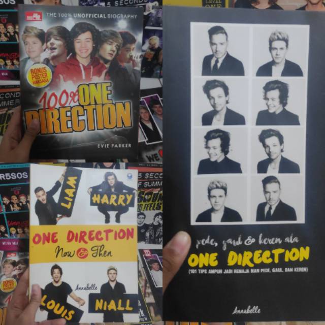 PRELOVED 3 ONE DIRECTION BOOK HANYA 120.000
