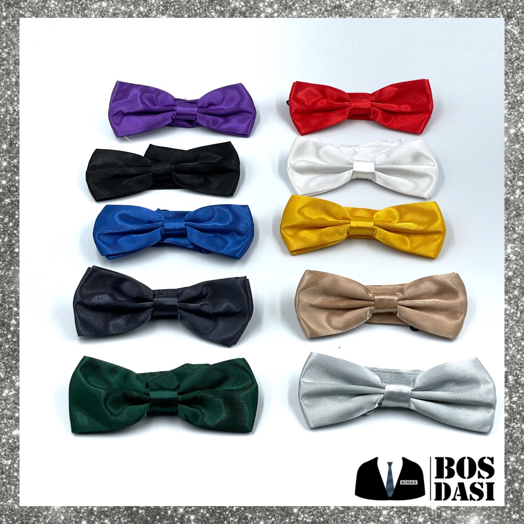 DASI KUPU KUPU DEWASA POLOS PREMIUM QUALITY / BOW TIE PREMIUM