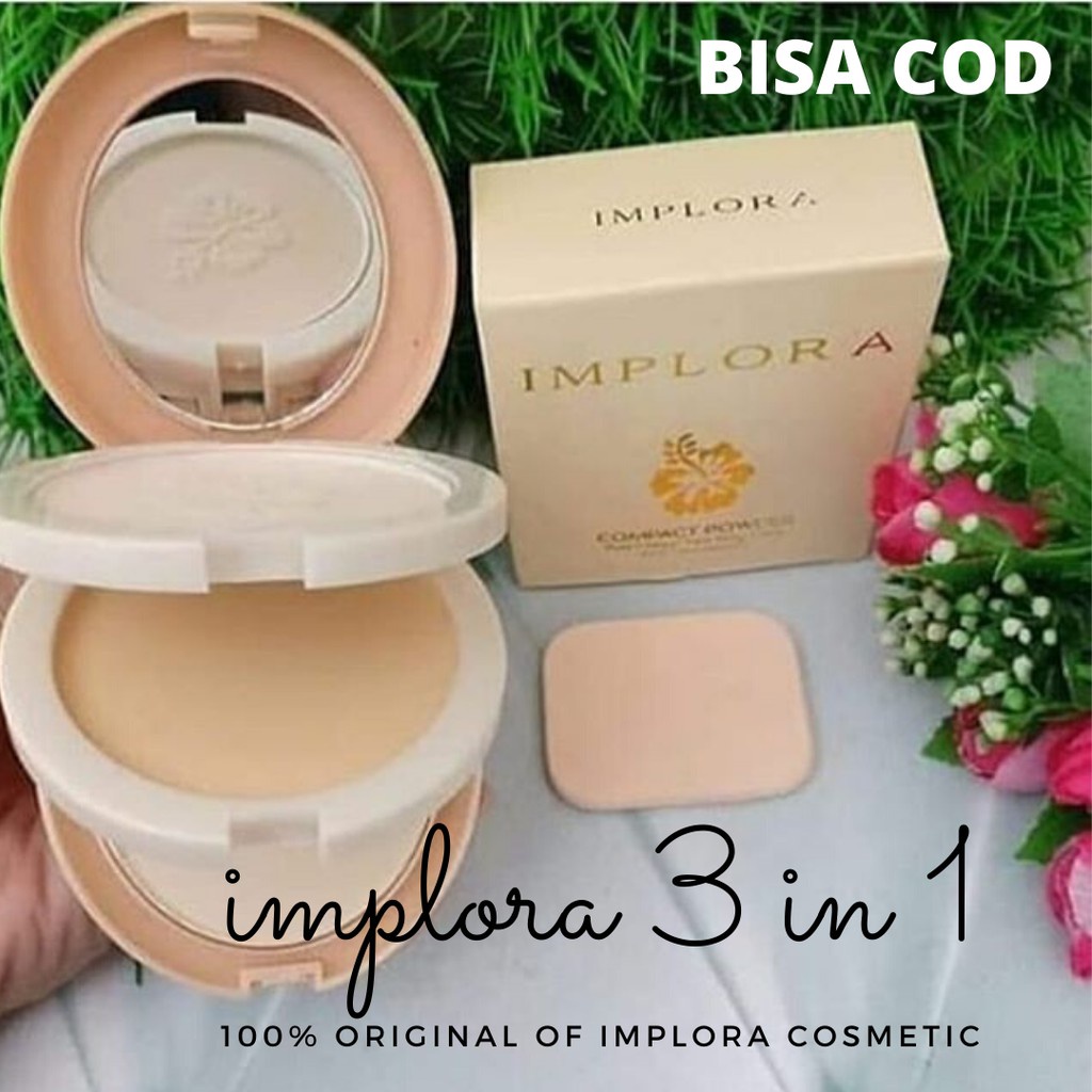 CS1-IMPLORA SUELUTTU POWDER CAKE 320 / IMPLORA COMPACT POWDER 3 IN 1 BPOM