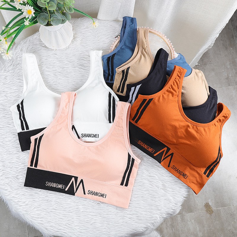 SPORT BRA GYM FITNESS PAKAIAN DALAM WANITA shangmei