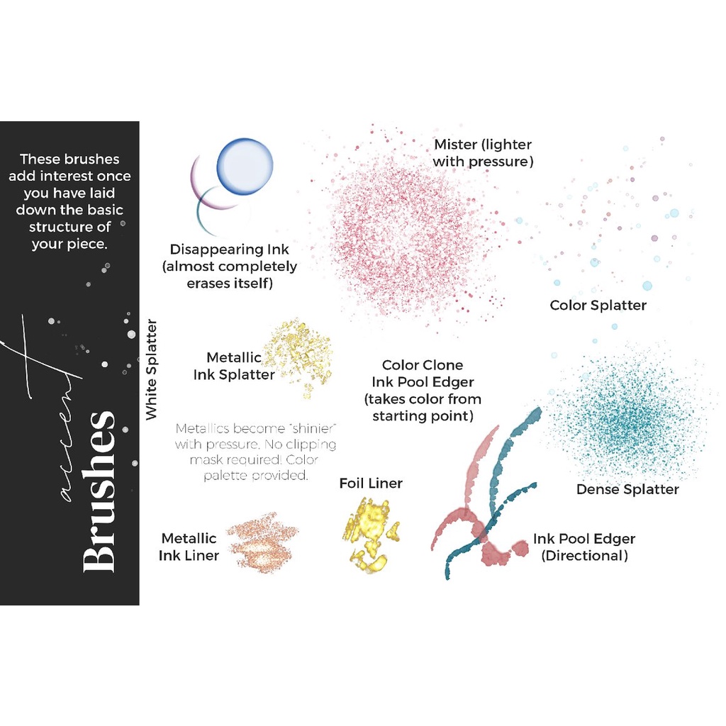 Procreate Brush - Amazing Alcohol Ink for Procreate