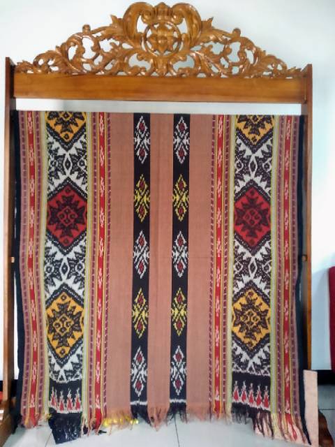 Tenun Blanket  Superhalus Motif Merak