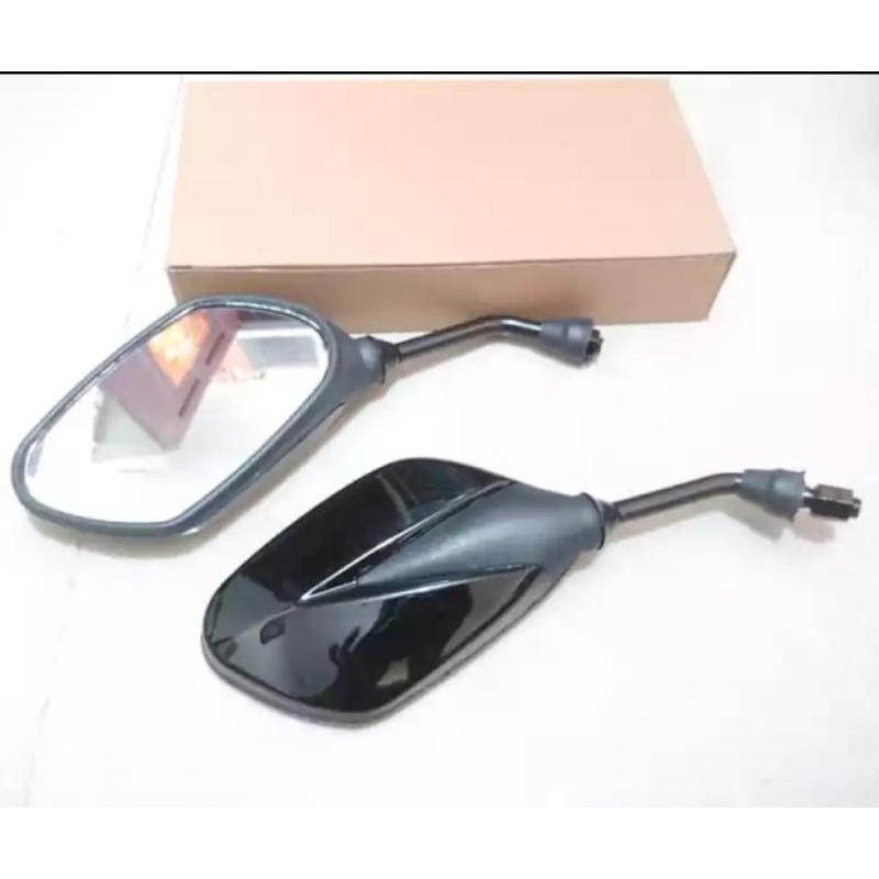 SPION SUPRA 125 LAMA DAN VARIO CW WARNA HITAM ISI SEPASANG