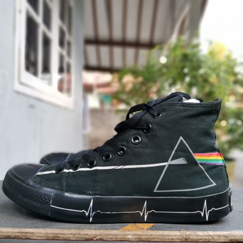 converse Pink floyd "Dark Side Of The Moon"