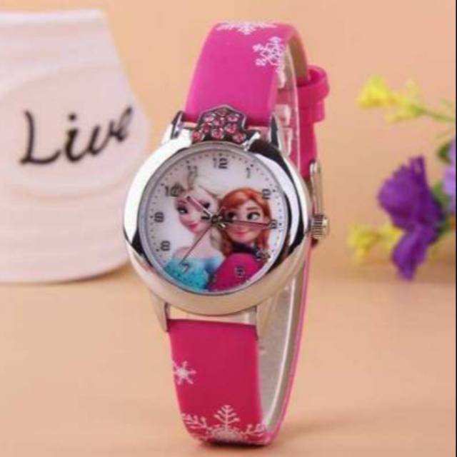 Jam Tangan Anak Perempuan Harga Murah- Jam Tangan Digital Warna Pink