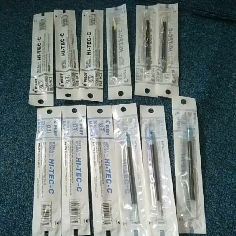 

BEST SELLER BARANG BARU REFIL ISI ULANG PULPEN PEN BOLPOIN PILOT HITEC HI TEC 0.3 ORIGINAL