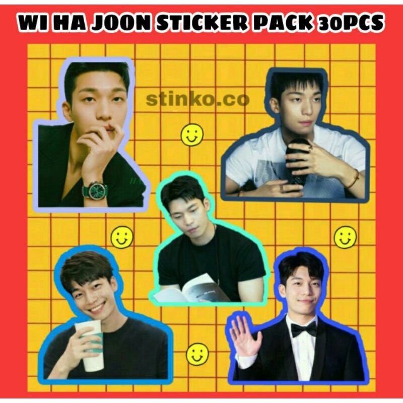 

[30PCS] STICKER WI HA JOON SQUID GAME UNTUK LAPTOP/CRAFT/DIY