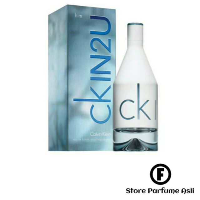 Parfum Original CK IN2U for Him Calvin Klein Parfum Pria Edt 150ml