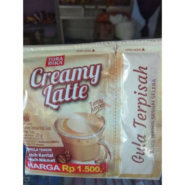 

Torabika creamy latte