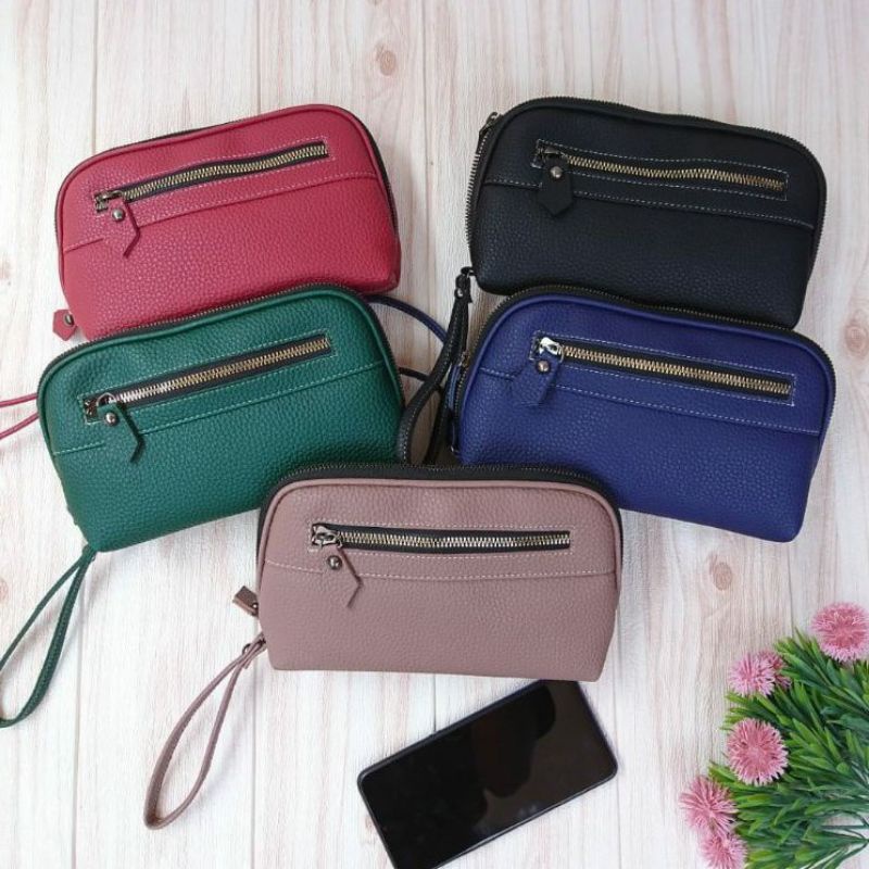 Dompet multifungsi wanita - dompet hp - dompet koin - dompet wanita resleting - dompet resleting pre