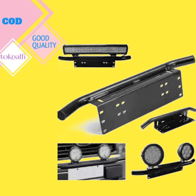 Breket lampu mobil truk braket pangkon led tembak sorot