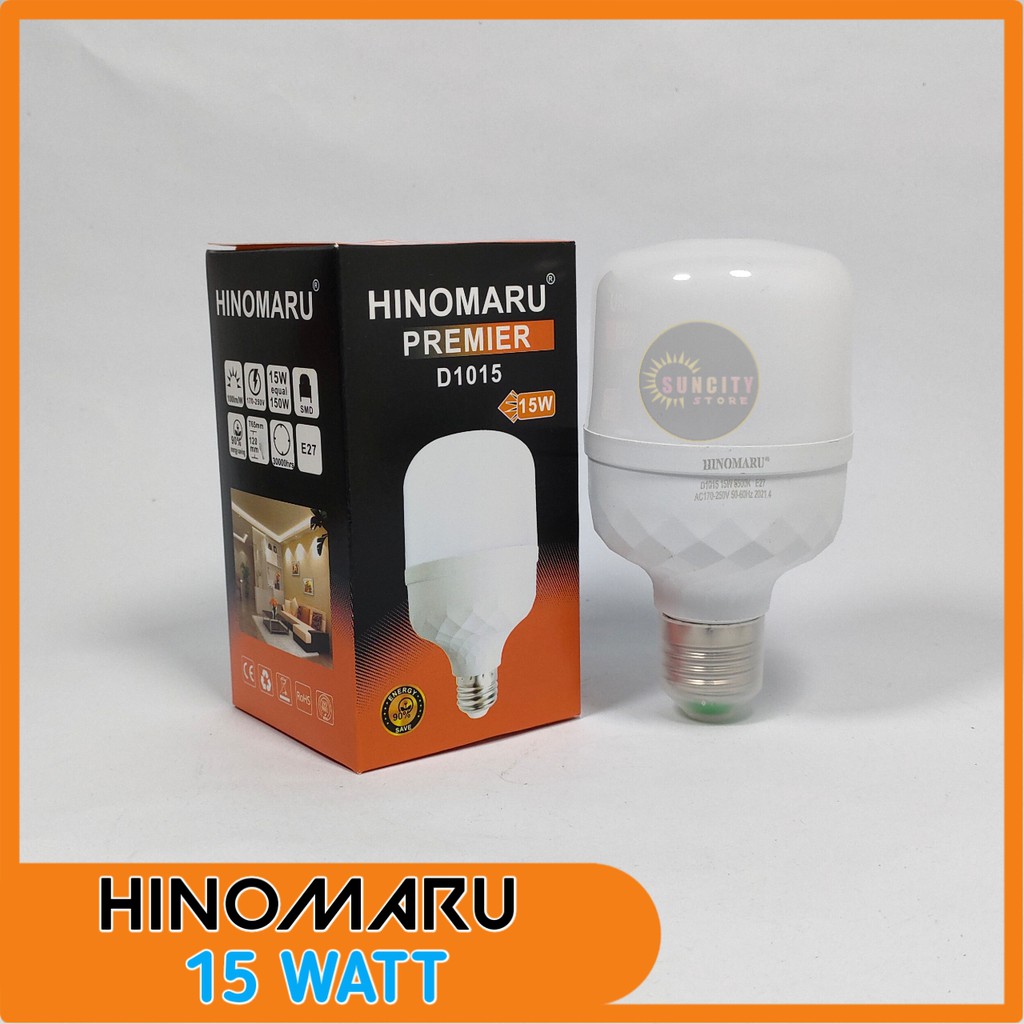 Hinomaru Lampu LED Capsule 15 Watt - Cahaya Putih