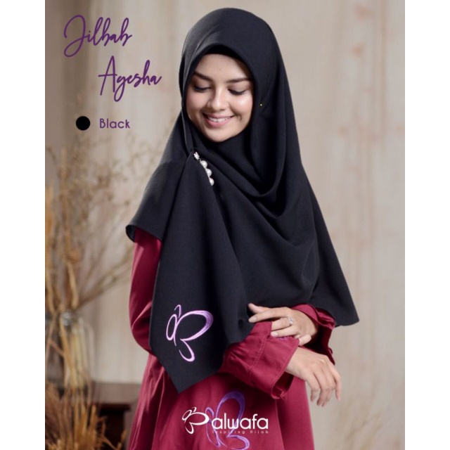 Jilbab Ayesha size L by Alwafa