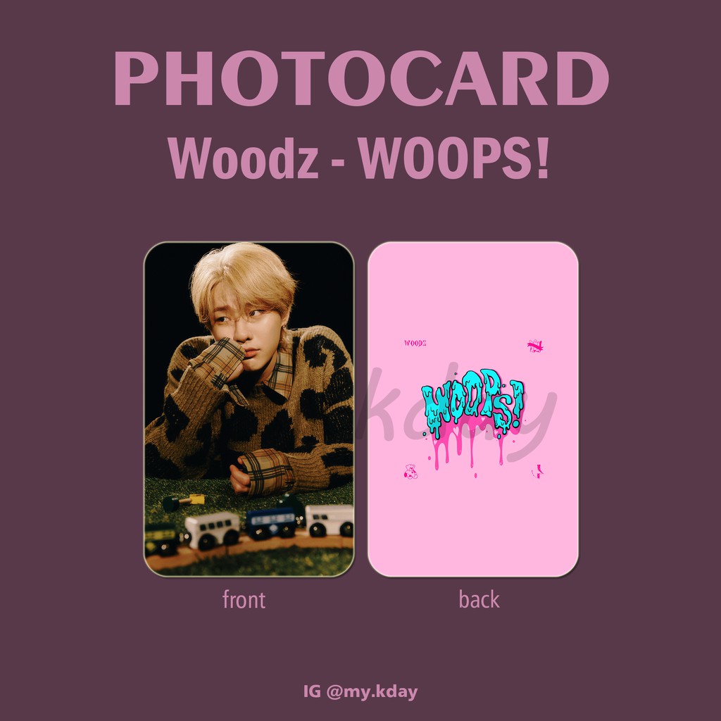 PC-0242, Unofficial Photocard Woodz WOOPS 2 sisi