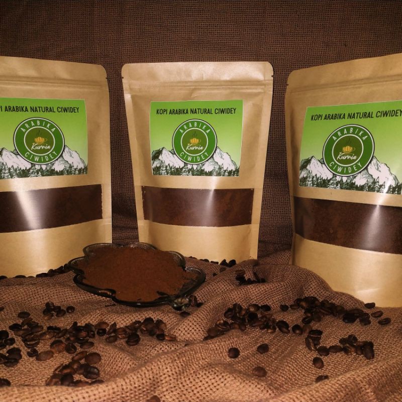 

kopi arabika natural 200grm ciwidey/gunungtanjaknangsi