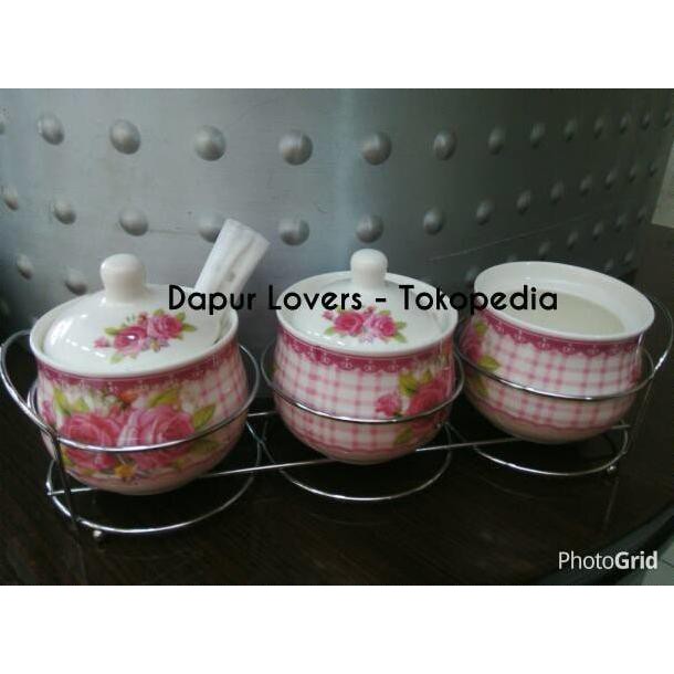 

Dijual Promo Wadahh Aneka Sambal Hidangan Motif Bunga Bunga Terlaris