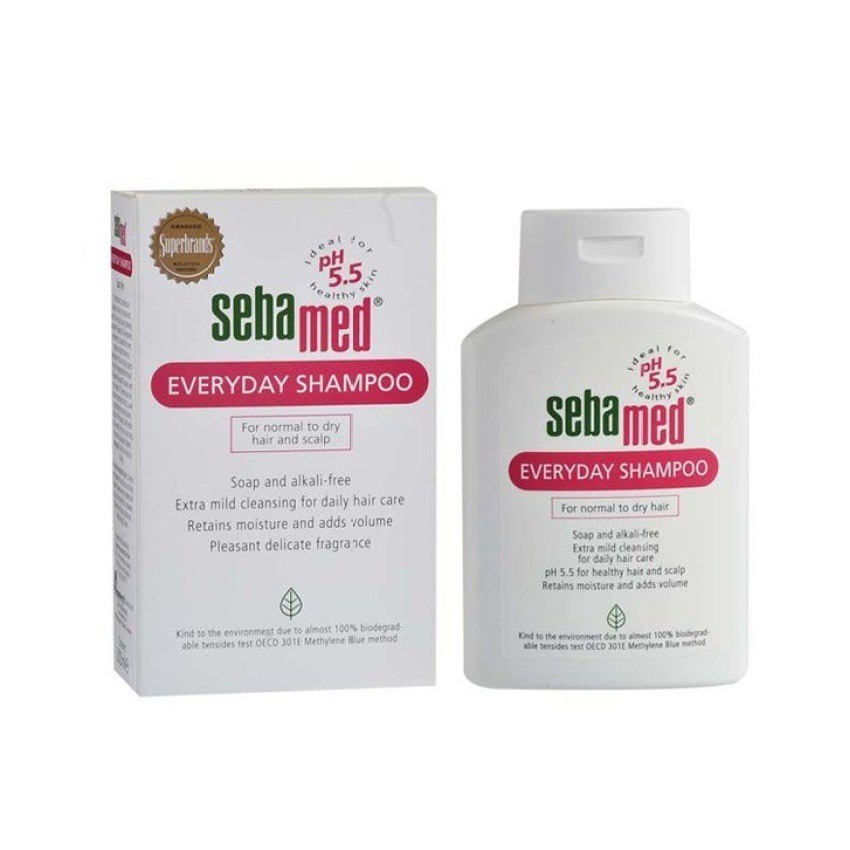 Sebamed Everyday Shampoo 200ml (Normal to Dry Hair and Scalp)