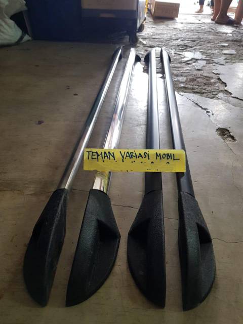 READY ROOF RAIL REL ATAS ATAP MOBIL UNIVERSAL BARANG RACK ROOF AVANZA XENIA CALYA SIGRA MOBILIO