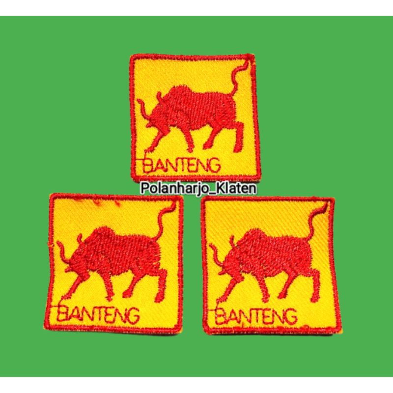 Tanda Regu Pramuka Putra Bamteng / Tanda Regu Pramuka Banteng/ Tanda Regu Banteng