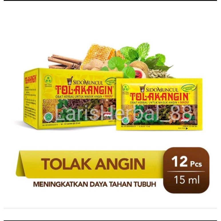 

TOLAK ANGIN CAIR OBAT MASUK ANGIN isi 12sachet/pak