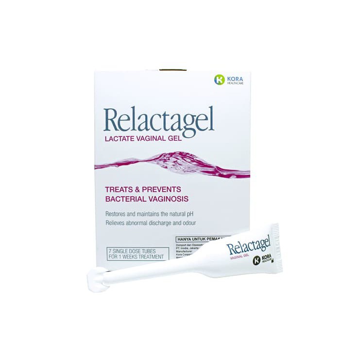 RELACTAGEL BOX ISI 7 Lactate Vaginal Gel Obat Keputihan