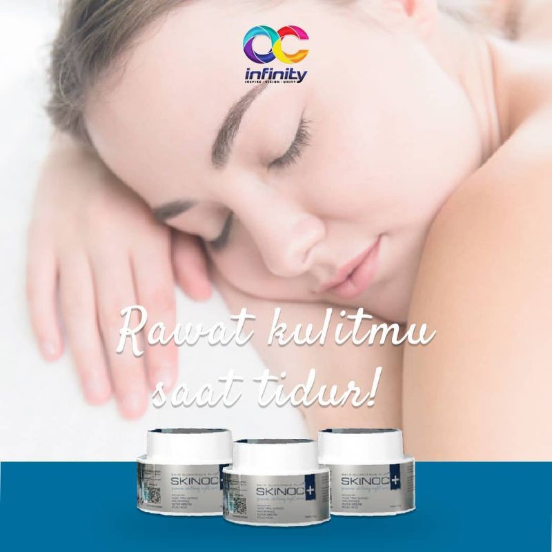 Krim malam pemutih Sultan SKINOC+ skincare Ourcitrus