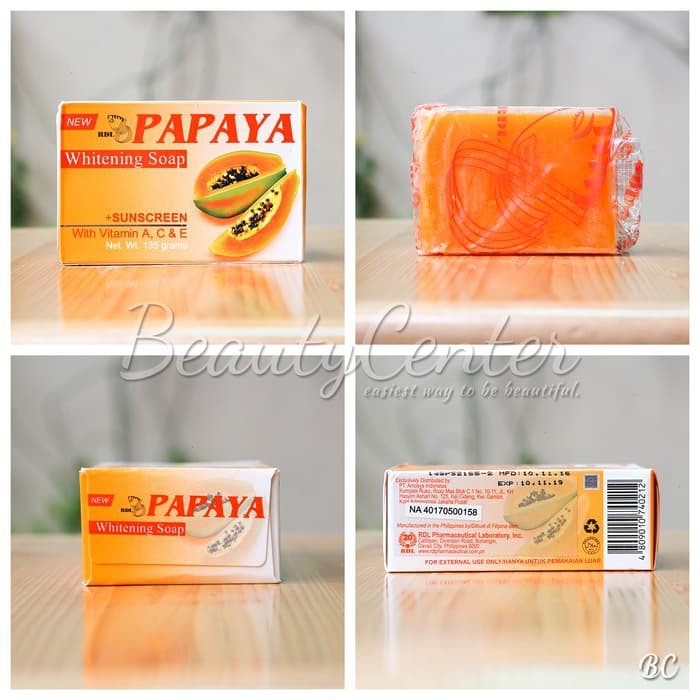 

[RDL] Sabun Pepaya RDL Original / RDL Papaya Soap / 135gr