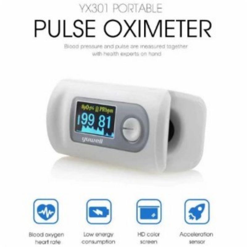 Yuwell YX301 Oxymeter Oximeter Pulse Fingertip