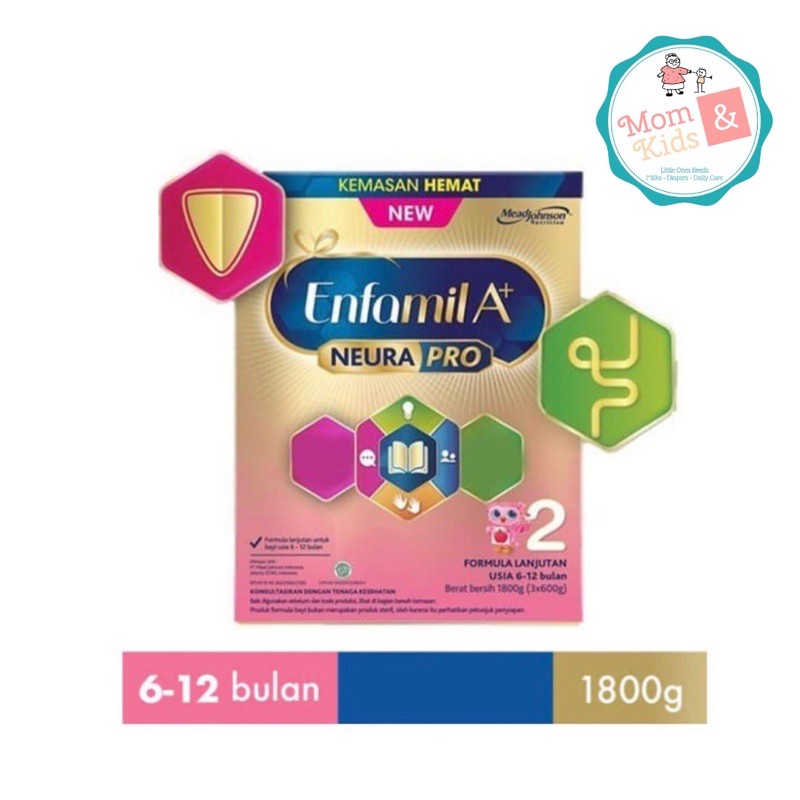 Enfamil A + 2 Formula Lanjutan 1800 gr