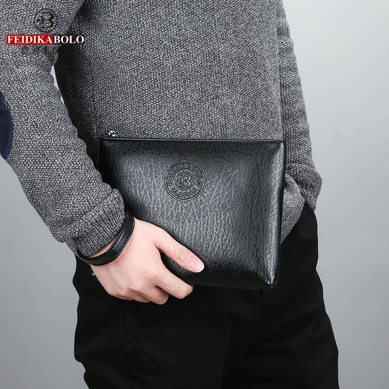 Tas Tangan Pria - Clutch Pria - Dompet Pria - CLUTCH FEIDKABOLO - Dompet Kulit Pria Wanita - Pouch