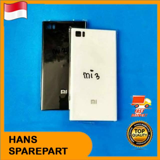 BACKDOOR TUTUP BATERAI XIAOMI MI 3 MI 3W MI3W ORIGINAL