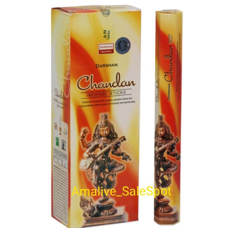 Dupa Darshan Cendana Melati Maharaja Gold Ori Dupa Impor India Dupa Aromaterapi Chandan