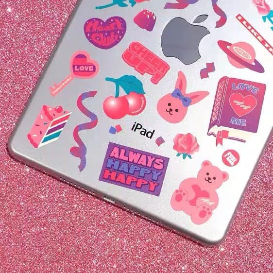 STICKER ANTI AIR KOREAN STYLE STIKER BUJO BOTTLE LAPTOP HP LOVERSTUFF-2
