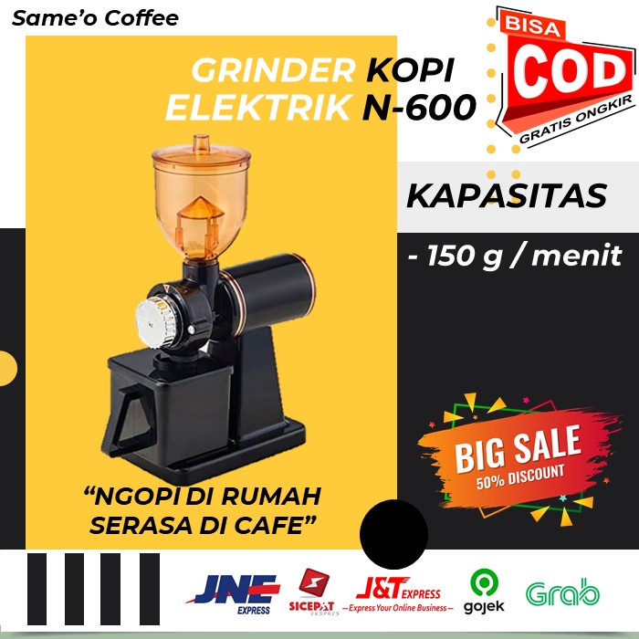 GRINDER KOPI LISTRIK N-600 / ELECTRIC COFFEE GRINDER N-600