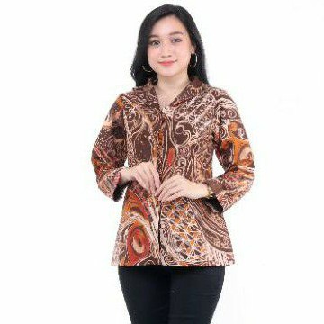 blouse Batik Premium Full Trikot