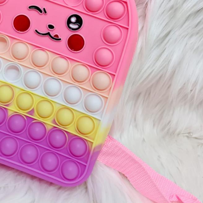 TAS RANSEL POP IT PIKACHU ANAK-ANAK