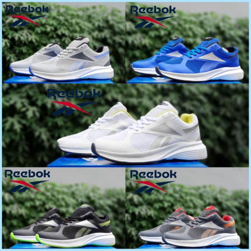 sepatu running sepatu joging sepatu sport pria merk reebok