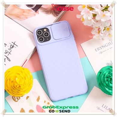 Soft case iPhone 6 7 8 + X XS XR 11 12 MINI PRO MAX - Colour Protection Slide Camera Lens Case