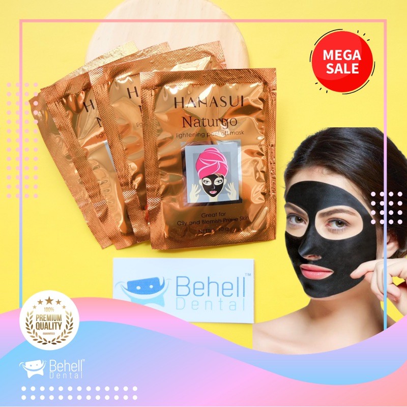 HANASUI NATURGO  MASKER MASK NATURGO BPOM HANASUI WAJAH