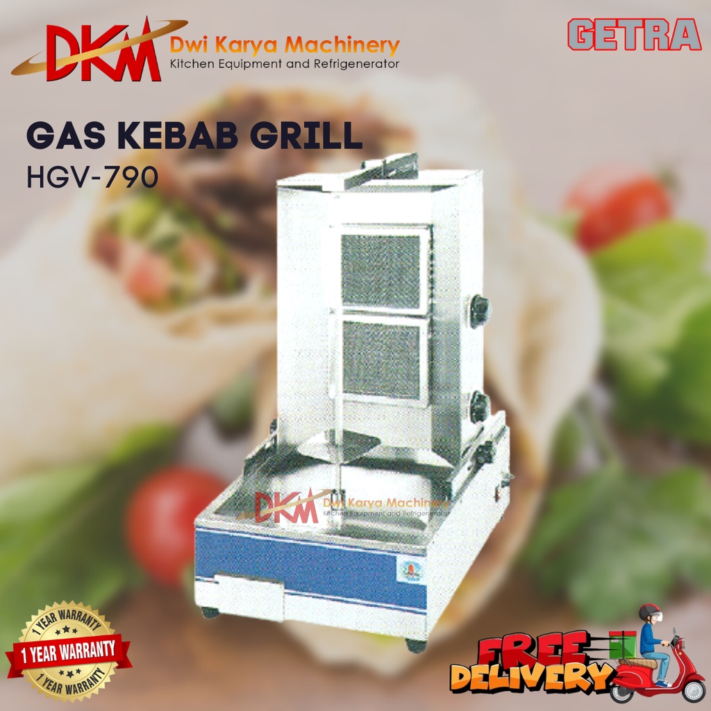 GAS KEBAB GRILL GETRA TIPE (HGV-790)