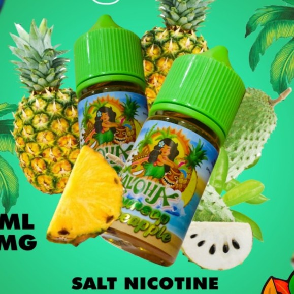 ALOHA PINEAPLLE SERIES LOHA SOURSOUP PINEAPPLE LIQUID AUTHENTIC 30ML 20MG