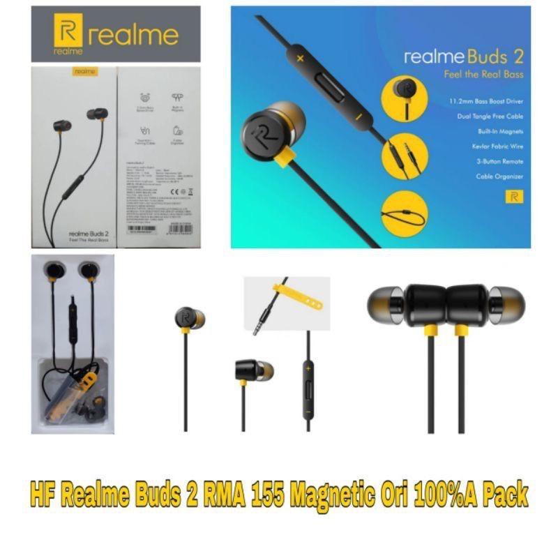 HANDSFREE REALME BUDS 2 ORIGINAL EARPHONE REALME MA-11 /R38 /R20 /R92