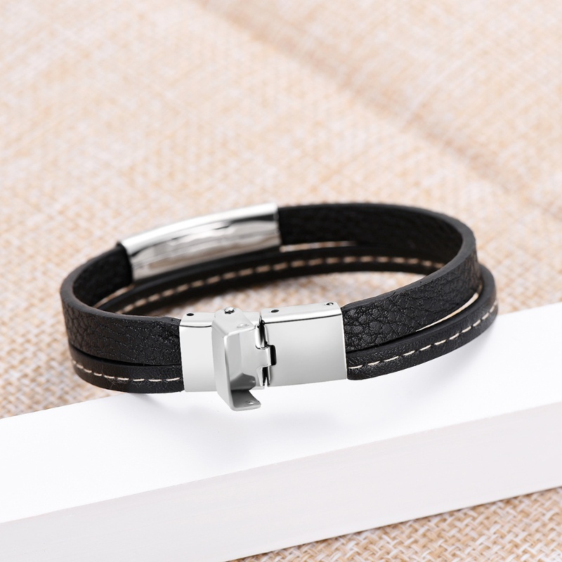 SIY  Punk Style Bracelet Decor Strap Fashion Jewelry Bangle Gothic Buckle Men Women