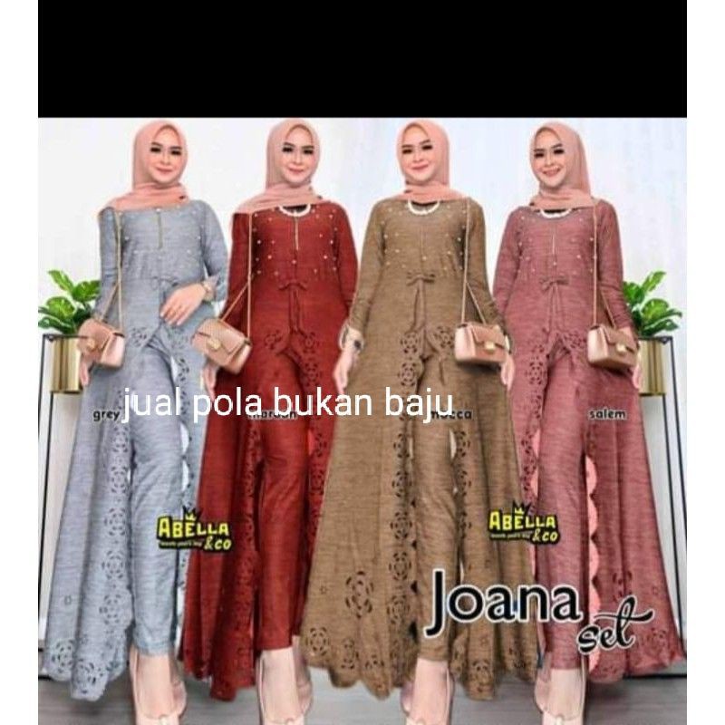 POLA INSTAN GAMIS /POLA JIPLAK GAMIS /POLA GAMIS/MURAH/MODERN /TERBARU