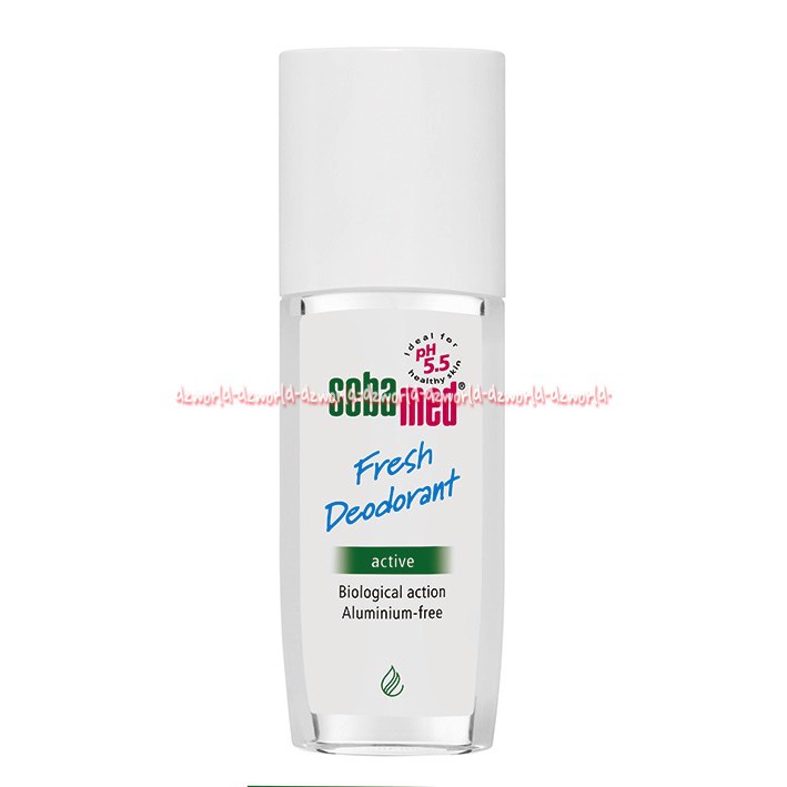 Sebamed Fresh 75ml Deodorant Spray Active Untuk Kulit Sehat &amp; Sensitive Deodoran Seba Med Deo