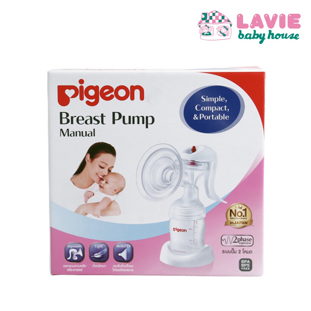 Pigeon Breast Pump Manual pompa asi