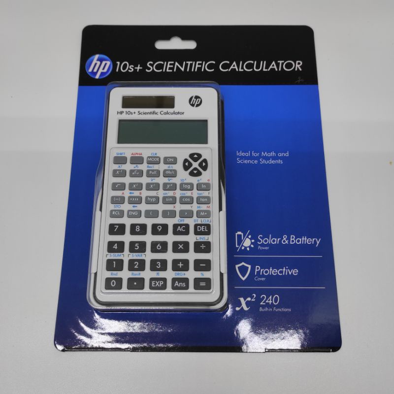 

Kalkulator Ilmiah Hewlett Packard HP10s+ HP 10s+ Scientific Calculator