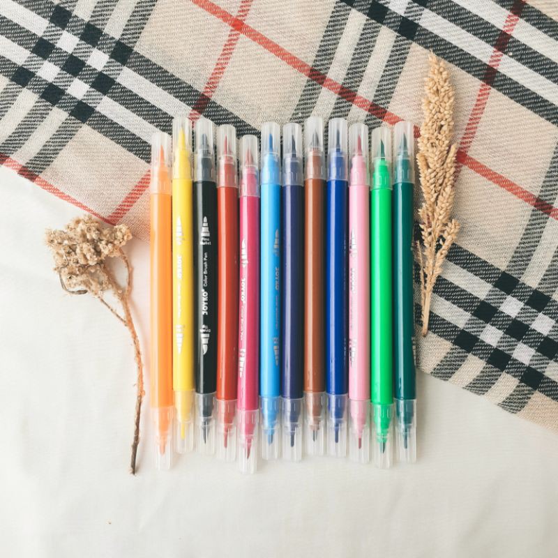 

Satuan Color Brushpen Joyko dual tip / Joyko Color Brush pen CLP-30